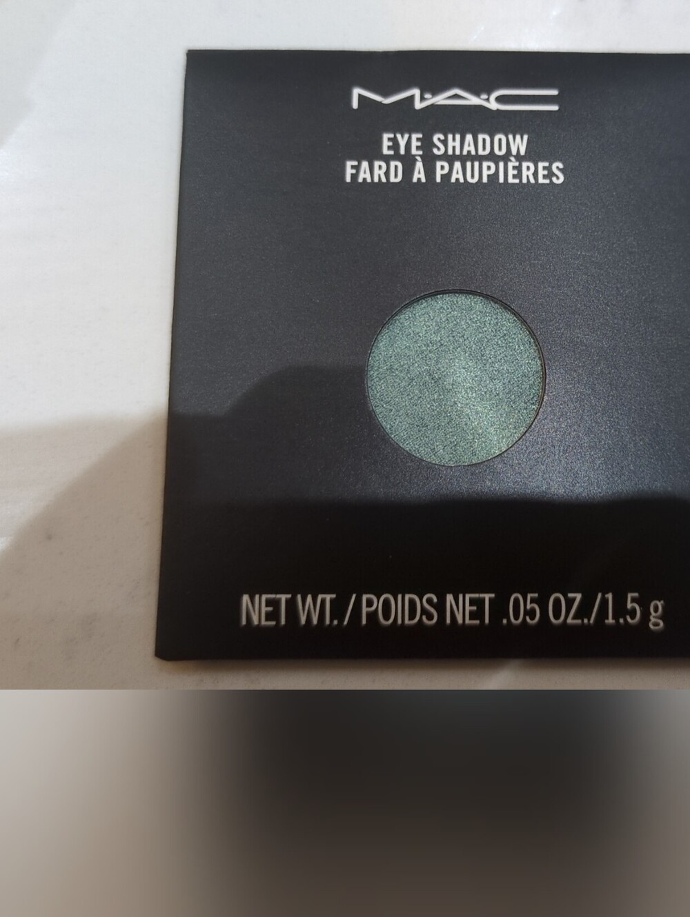 MAC Cosmetics Single Eyeshadow in Shimmering Teal Green / New